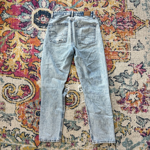 American eagle mom straight Jean distressed size 2 regular - Picture 5 of 5